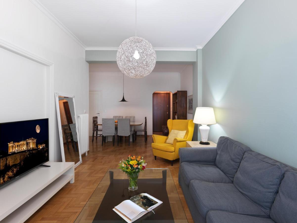 Spacious City Center Apartment Athen Eksteriør billede